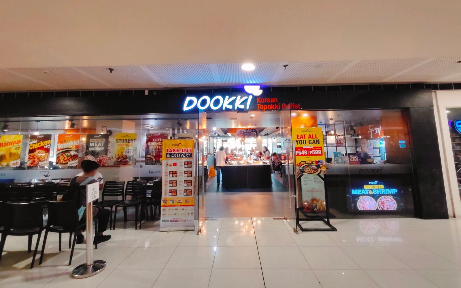 DOOKKI KOREAN TOPOKKI BUFFET in SM Megamall